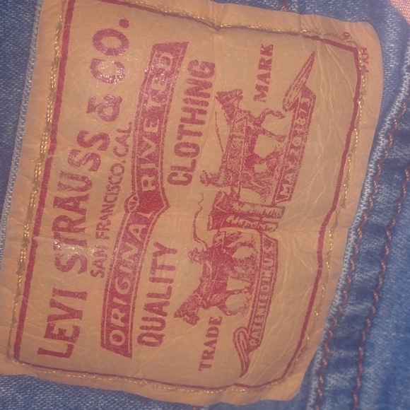 Levi high waist straight leg jeans - Picture 2 of 5